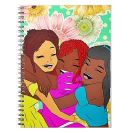 Princesa Caderno da melanina