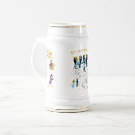 Princesa caneca real da cisne baseada em esboços