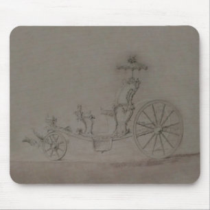 Princesa Carruagem - Mousepad