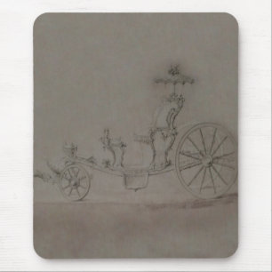 Princesa Carruagem - Mousepad