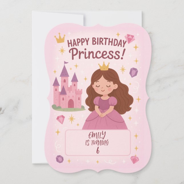 Princesa Castle Card (Frente)
