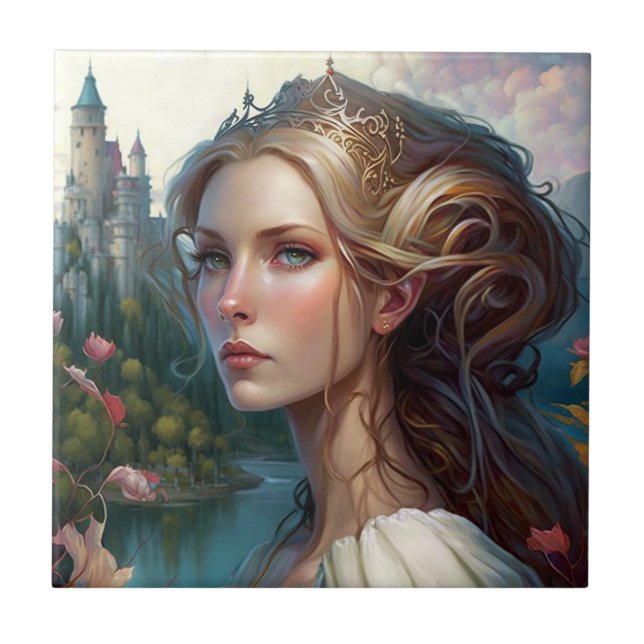 Princesa Castle Fantasy Art (Frente)