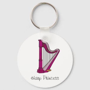 Princesa Chaveiro da harpa