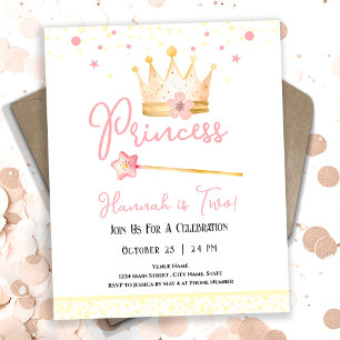 Princesa Coroa Rosa segundo Rapariga de Aniversári