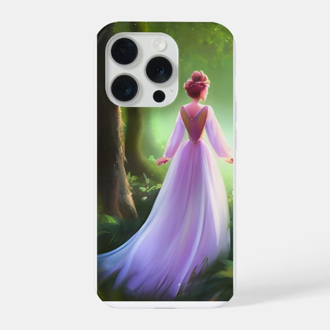 Princesa da Floresta Encantada Vestido Roxo Estéti (Verso)