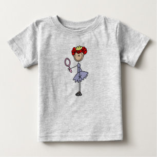 Princesa de cabelo vermelha Camisa