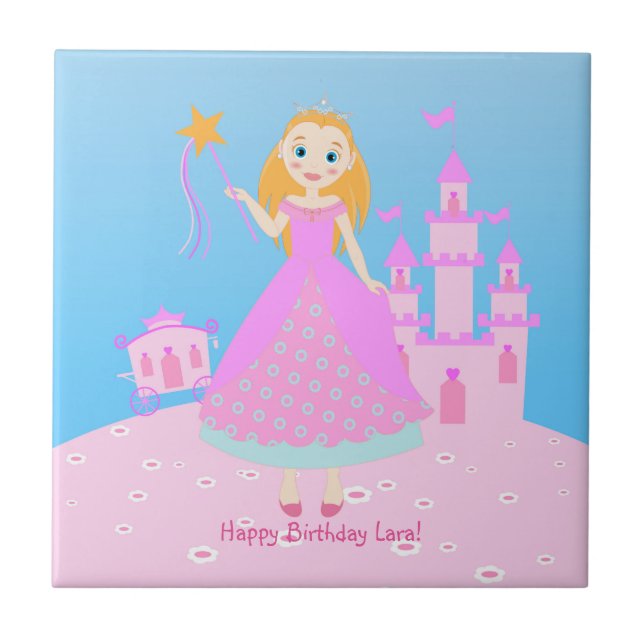 Princesa de Fairytala no Partido de Birthaday Rosa (Frente)