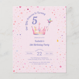 Princesa do Orçamento Rosa Rosa Menininha Aniversá