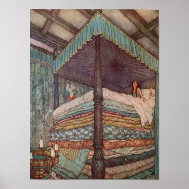 Princesa e Poster de Pea Rackham Fairytale (Frente)