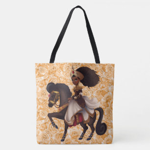 Princesa Equestre Africana - Grande Saco de Tote