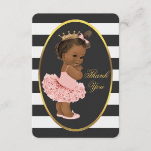 Princesa étnica bonito Listra Agradecimento Você