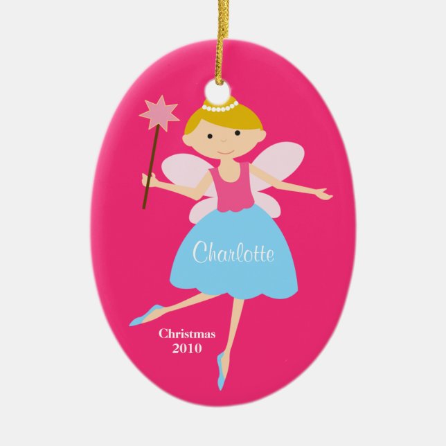 Princesa feericamente enfeites de natal (Frente)