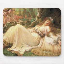 Princesa feericamente Mousepad do vintage