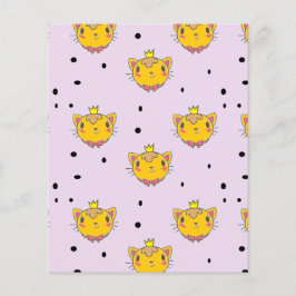 Princesa gatinha em roxo