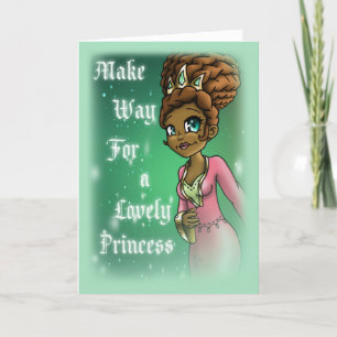 "Princesa Hadassah Cartões de Aniversário"