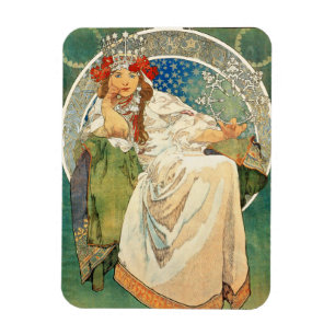 Princesa Jacinto Ímã de Alphonse Mucha
