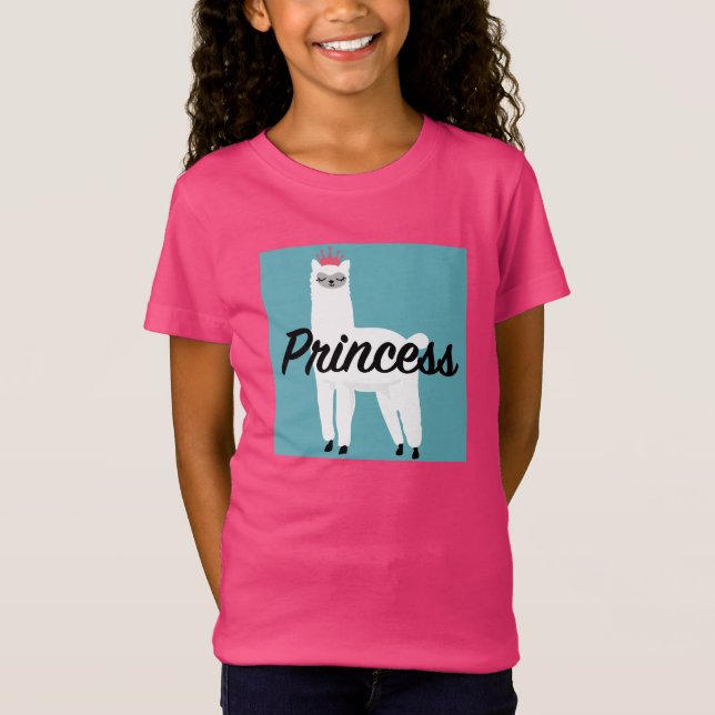 Princesa Lama Design - Camiseta de Nova Jersey (Frente)