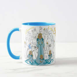 Princesa ODETTE Esboço Caneca com Rim&Handle