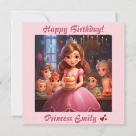 Princesa Personalizada [Nome] Aniversário