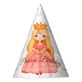 Princesa Rainha Real Chapéus de Festa de Papel