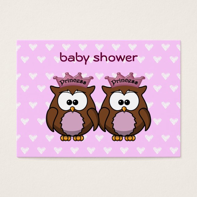 princesas de coruja gêmea (Frente)