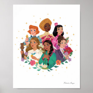 Princesas do Céu™ Amigas Santas Impressão