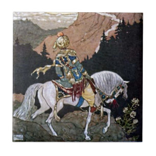 Príncipe do cavaleiro das noites árabes no caval
