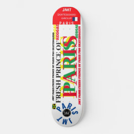 PRÍNCIPE FRANCÊS DE PARIS 8, 1/4", skateboard Deck