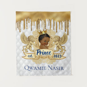 Príncipe Real Africano Tapeçaria de Gotejamento