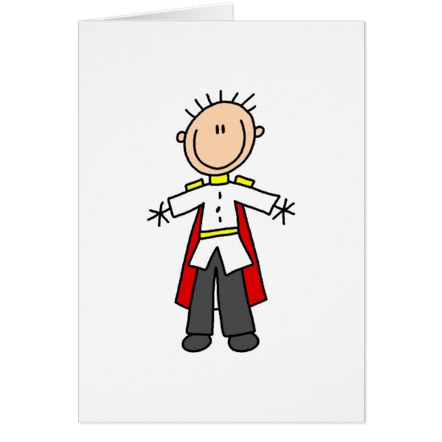 Príncipe real Cartão (Frente)