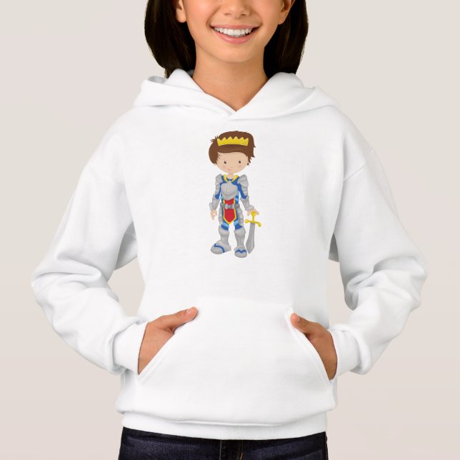 Príncipe, Rei, Cavaleiro, Coroa, Espada, Cabelo Ma (Frente)