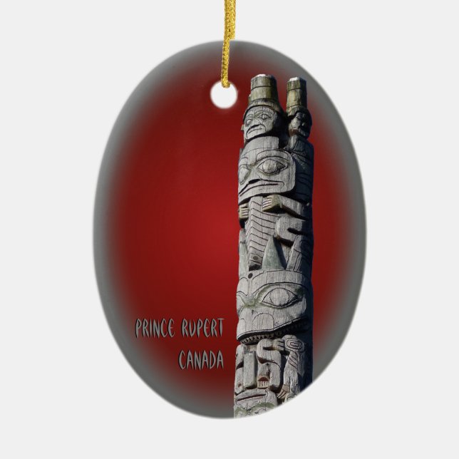 Príncipe Rupert Ornamento Personalized BC (Frente)