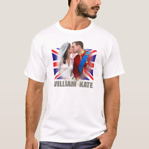 Príncipe William & princesa Catherine Camisa