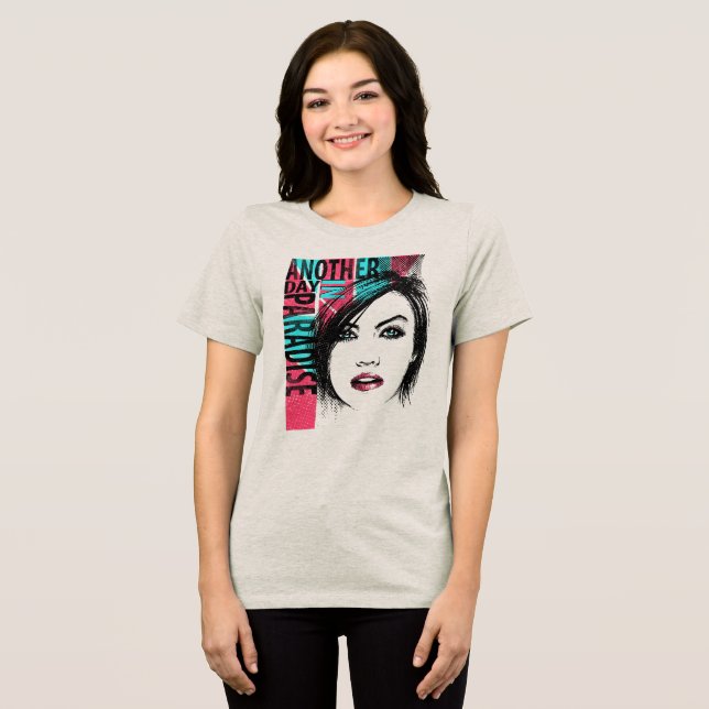 prints phrase another day in paradise (Frente Completa)