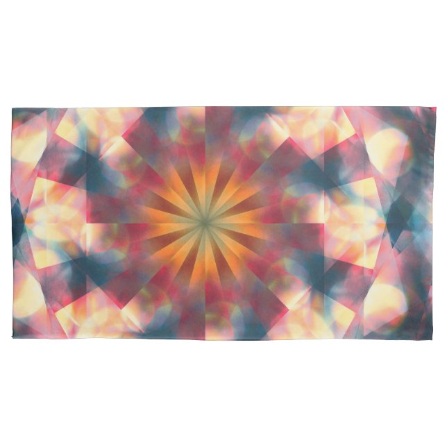 Prismático Caleidoscópico Psicodélico Mandala (Frente-Esquerda)