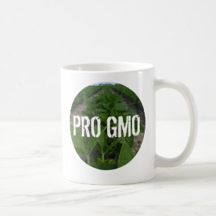 Pro caneca de café de GMO