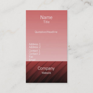 Pro cartão de visita dos redemoinhos II, marrom