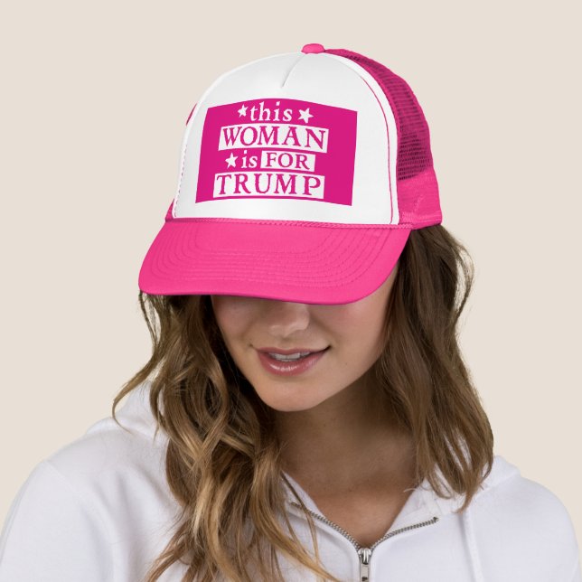 pro Trump - esta mulher é para Trump Boné (In Situ)