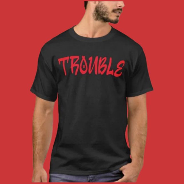 PROBLEMA | Camiseta com Tag de Grafite Vermelho (Criador carregado)