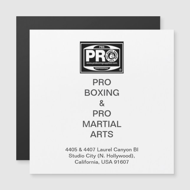 #PROBOXING & #PROMARTIALARTS (Frente/Verso)