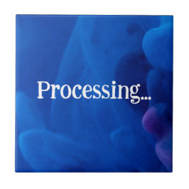 Processamento em Fundo Azul