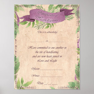 Processando Poster de Certificado - Bruxa Verde