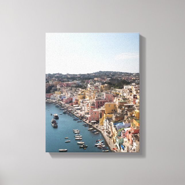 Procida Itália Canvas Print (Frente)