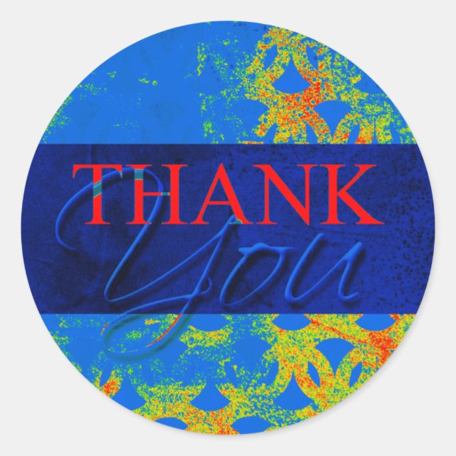 Procura De Calor Obrigado Envelope Etiqueta De Sel (Frente)