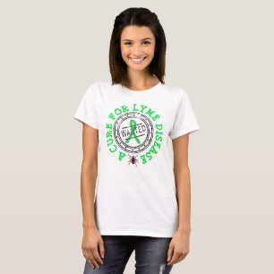 Procurado: Uma Camiseta da Pulga da Doença de Lyme