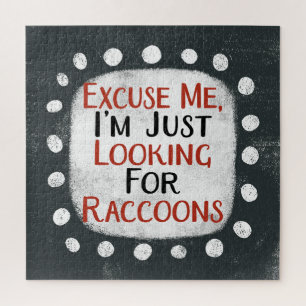 Procurando Raccoons Jigsee Quebra-cabeça