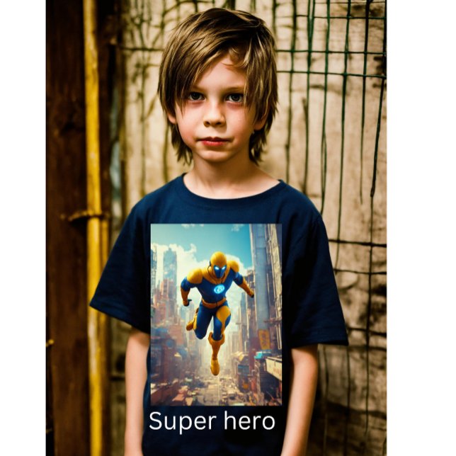procurando vender camisetas com tema de super-heró (Criador carregado)