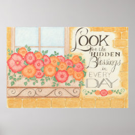 Procure a Poster de Bênçãos Ocultas