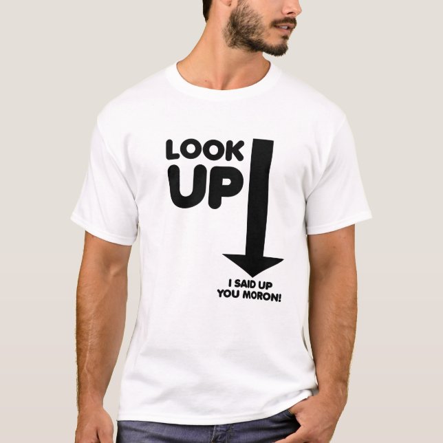 Procure Camiseta Engraçada (Frente)