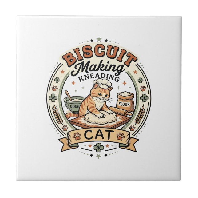 Produção de Biscoito Amassando Gato Produção de Bi (Frente)